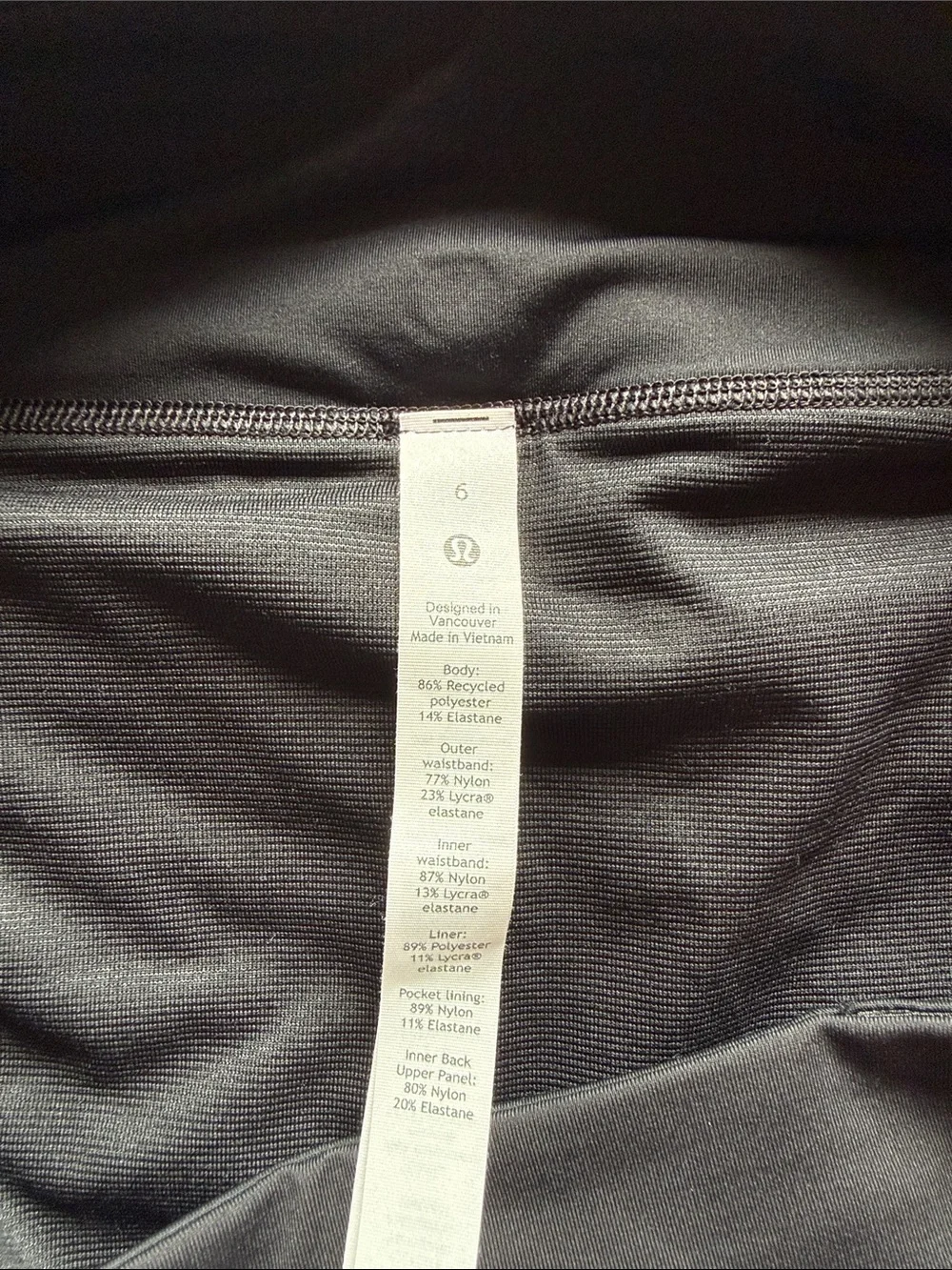 *Like New* Lululemon Speed Shorts | Size 6 - Picture 4 of 5